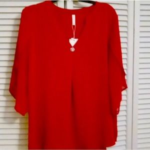 Sucolan White Blouses, Dressy V Neck Petal Sleeve Tunic Business Casual Tops